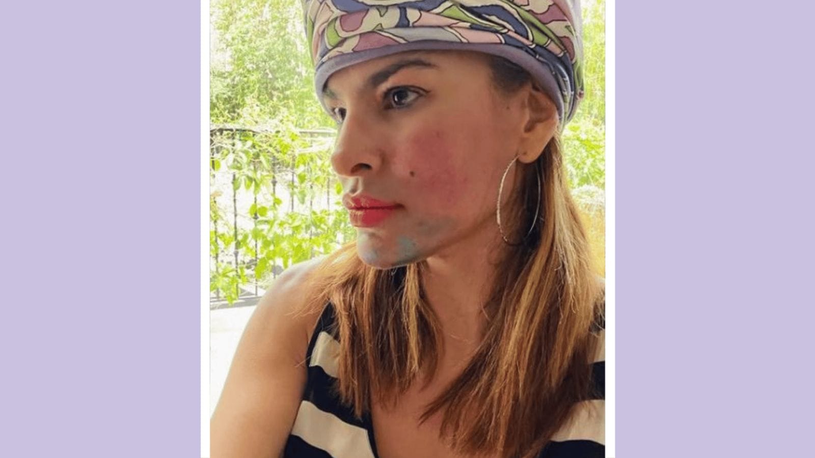 Eva Mendes gets a colorful makeover, courtesy of her kids
