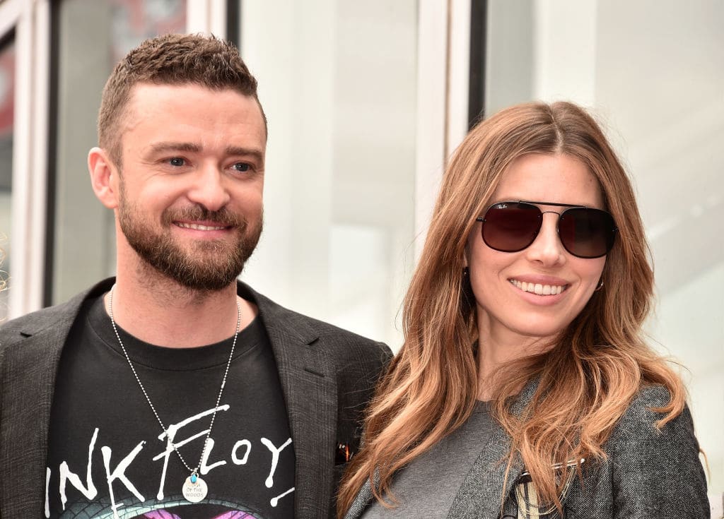Justin Timberlake + Jessica Biel secretly welcomed their second child