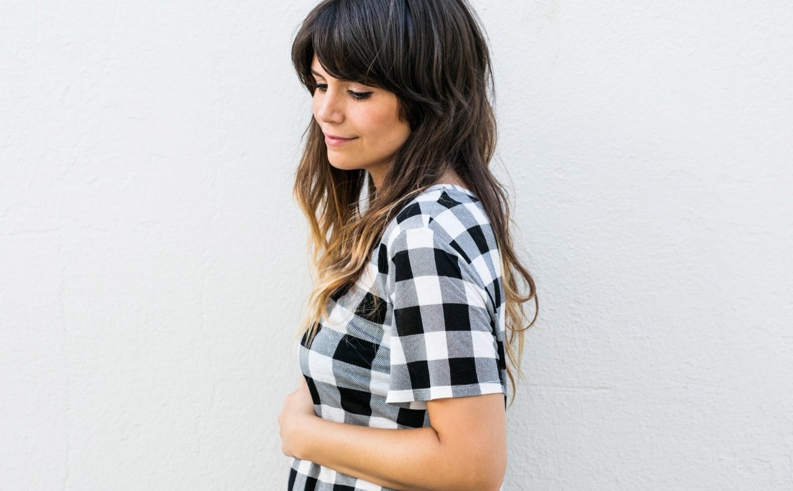 Yes, I’m pregnant and showing, but please don’t comment on my body