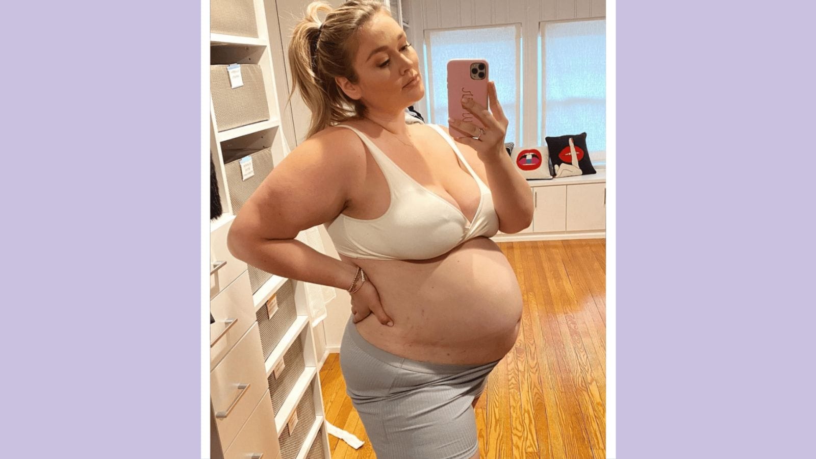 Model Hunter McGrady gets brutally honest about being ‘plus-size and pregnant’