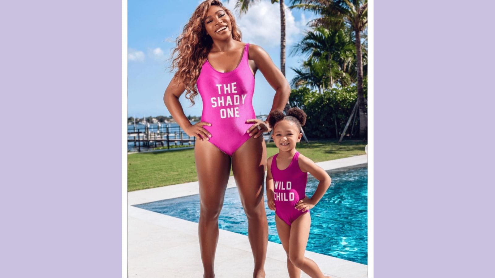 Serena Williams says she wasn’t planning for daughter Olympia to begin tennis lessons so young