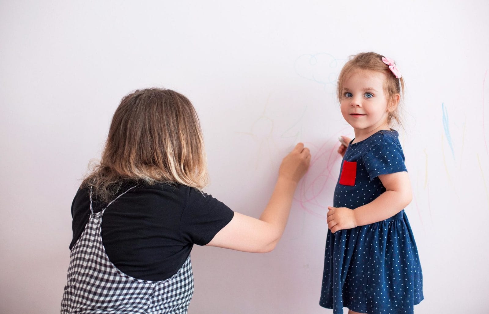 Am I raising a little jerk? mom playing with little girl