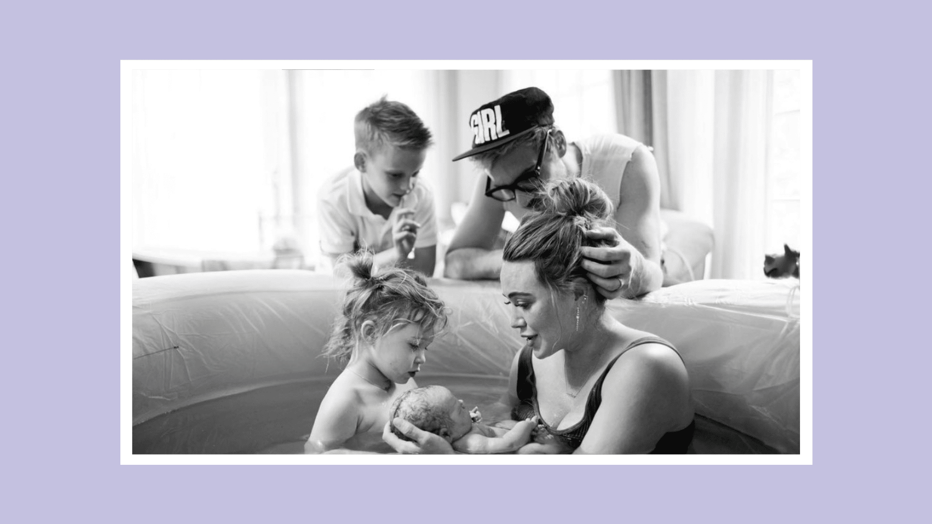 Hilary Duff wanted her son to watch her give birth to see ‘how strong women are’
