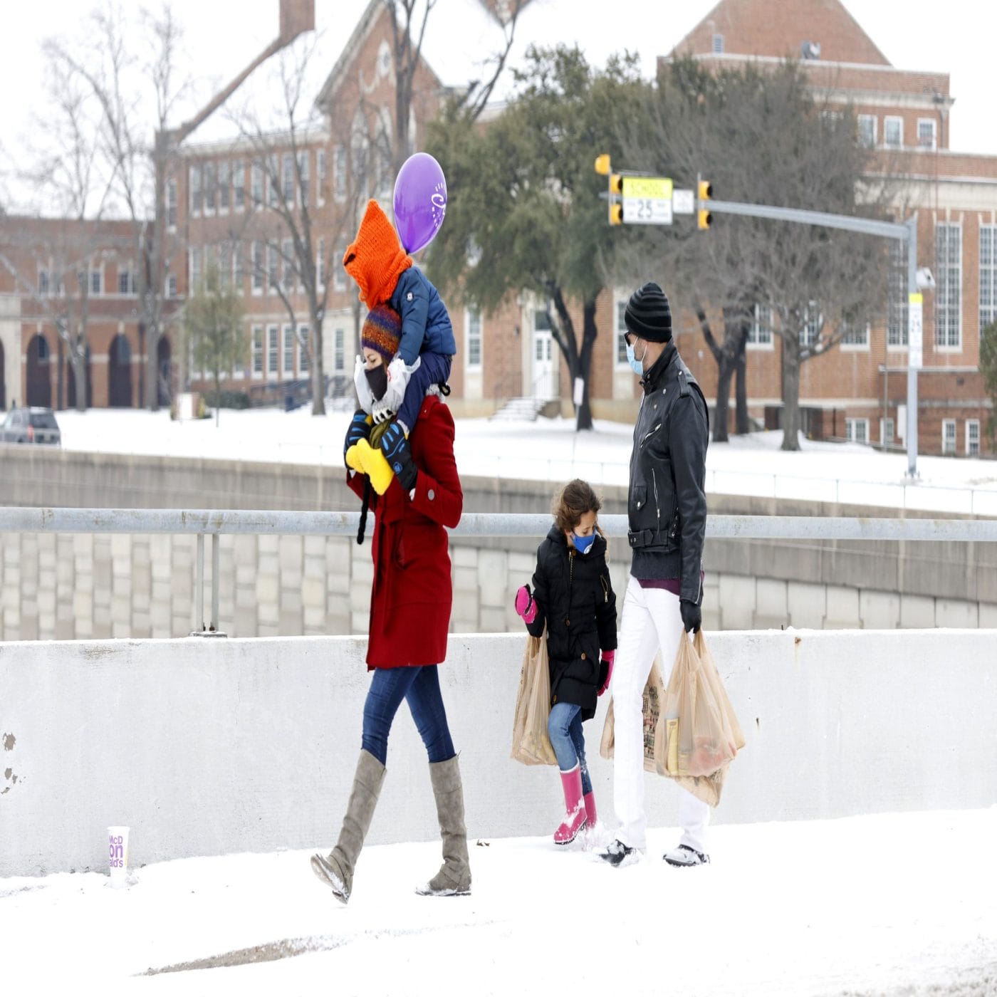 Texas parents are literally burning cribs + wooden toys to keep their kids warm