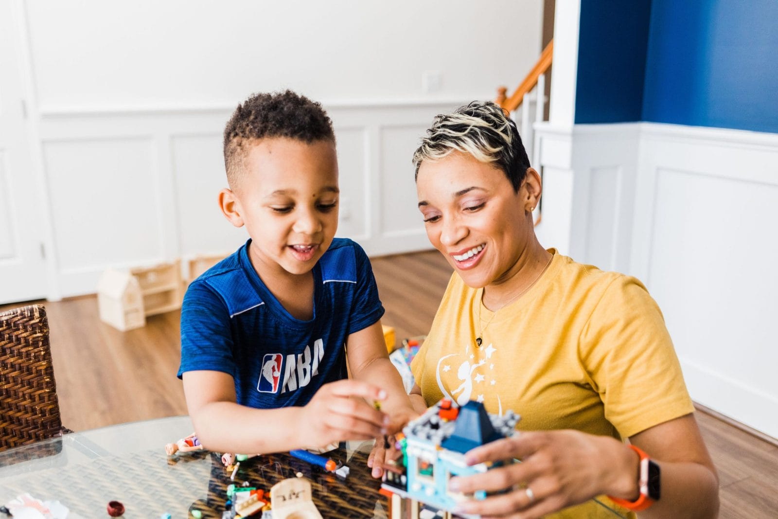 Two of my sons have autism. Here’s how I’ve moved beyond guilt to thrive on the spectrum mom playing with little boy