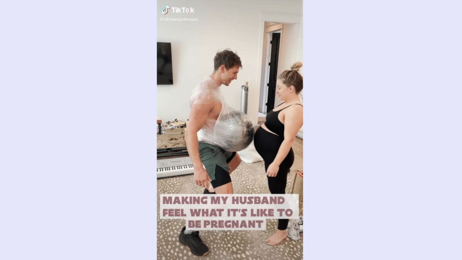 Shawn Johnson shows husband what pregnancy’s really like in viral videos