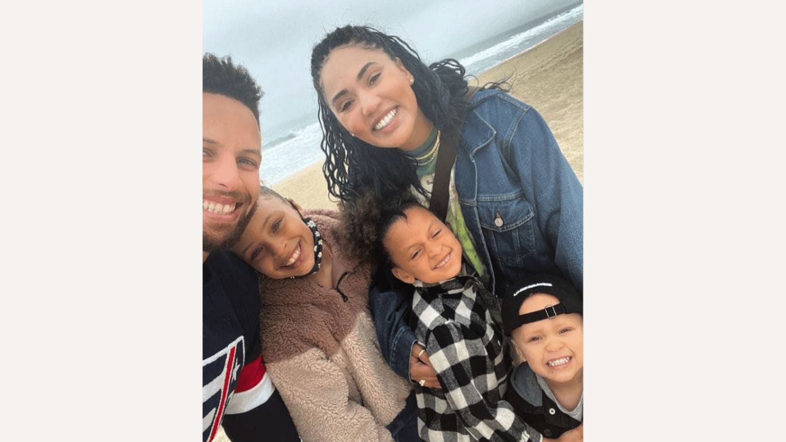 Ayesha Curry describes the difficulties of building a career with young children at home Ayesha Curry with family