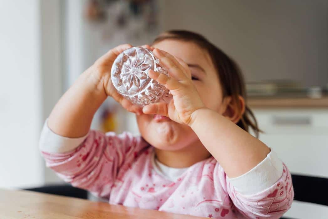 *This* is why your child needs that last drink of water before bed toddler drinking water