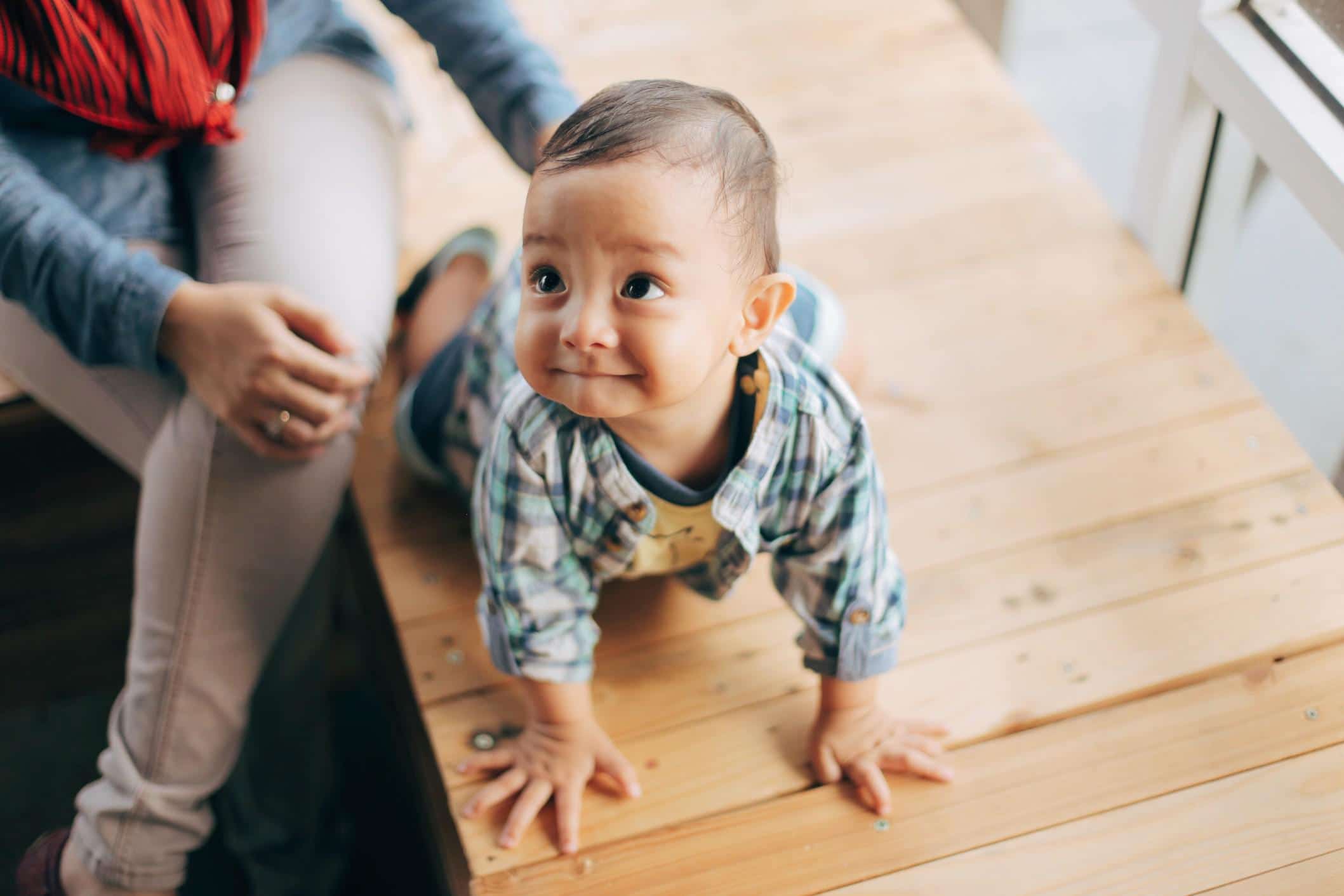 55+ happy baby names for your little bundle of joy baby trying to crawl