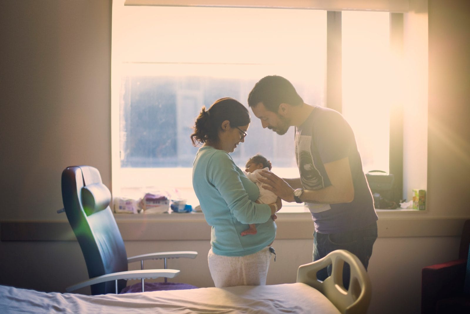 Viral tweet sparks debate: Should fathers get to sleep overnight in maternity wards?