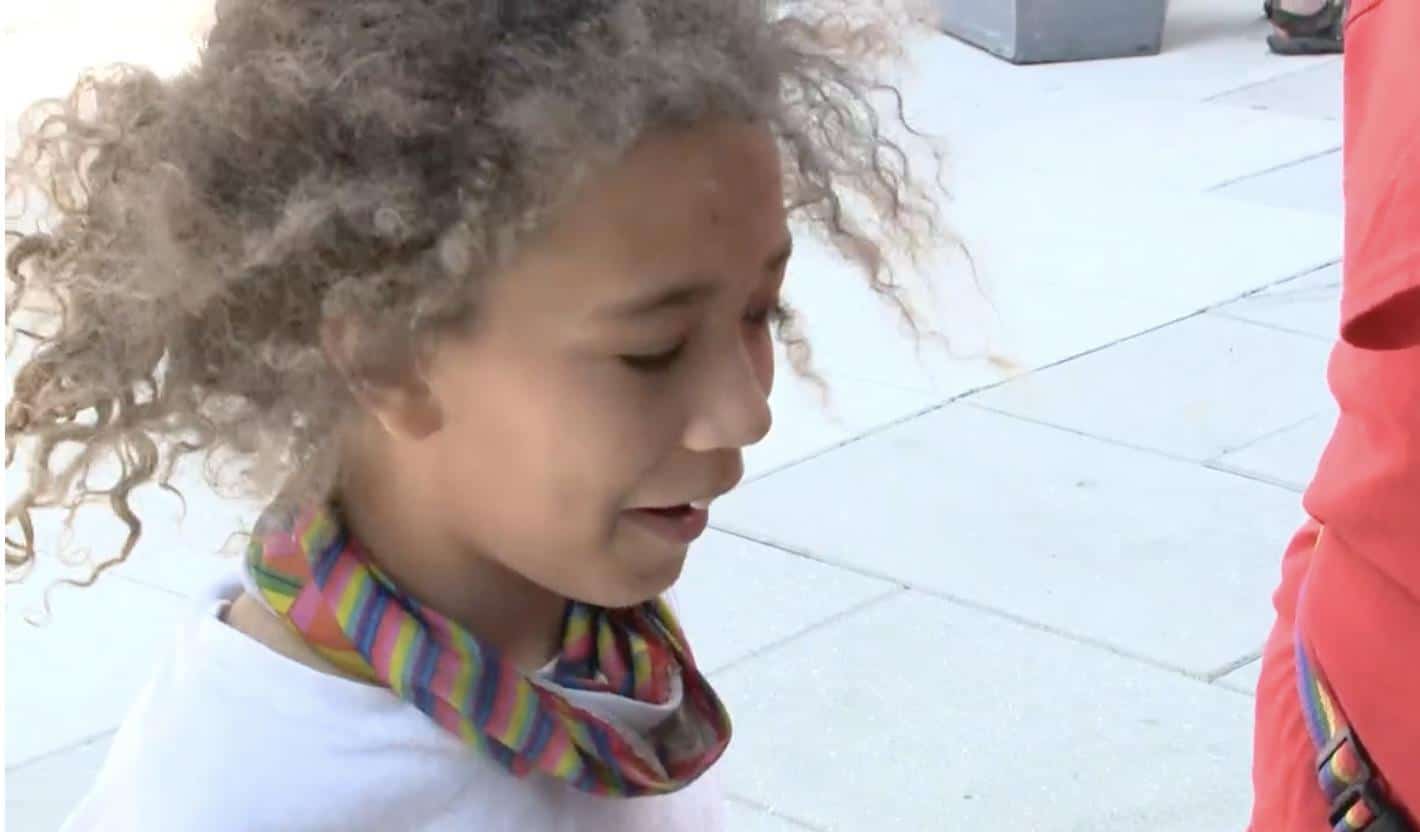 We need to hear from this 8-year-old who has now experienced two shootings