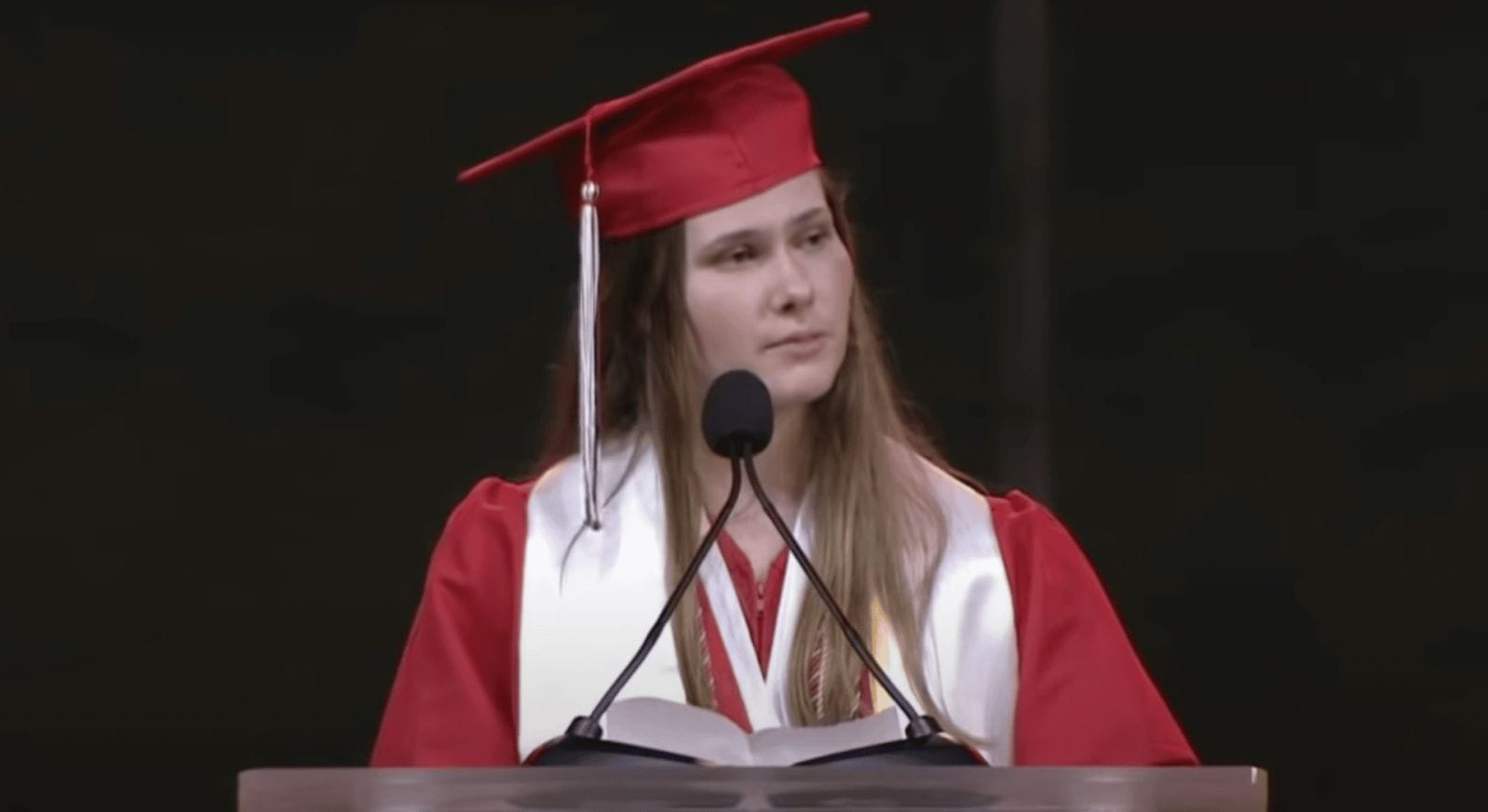 Texas valedictorian goes off-script to shed light on her state’s abortion ban