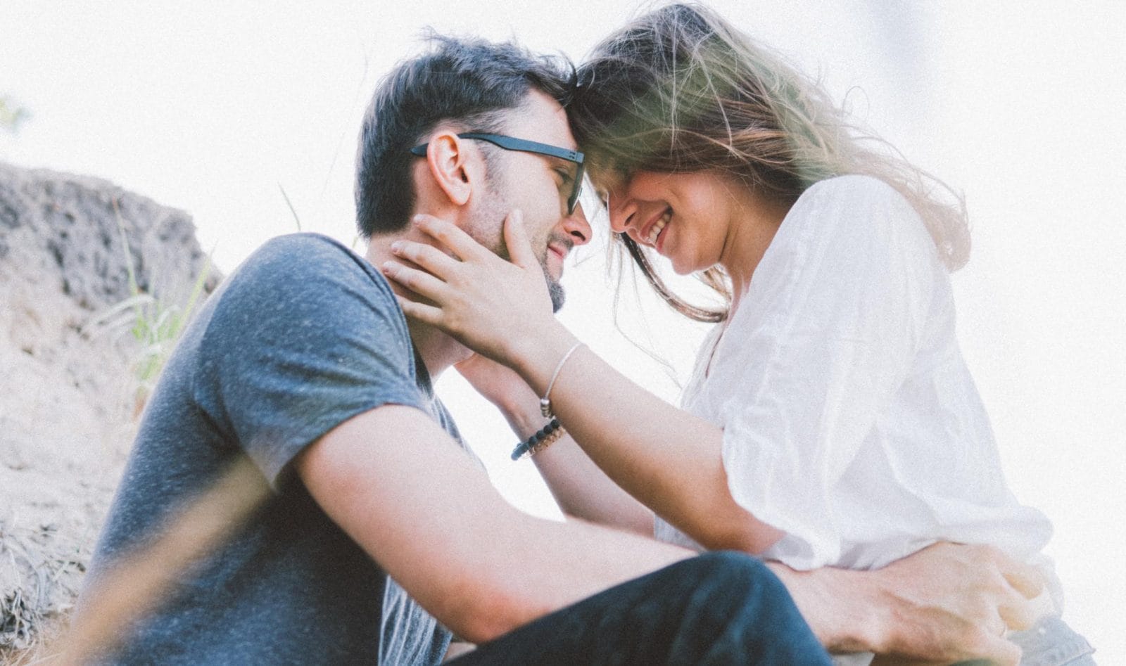 It’s Science: *Not* having postpartum sex is a sign of a great relationship couple embracing - having less postpartum sex can be a sign of a strong relationship