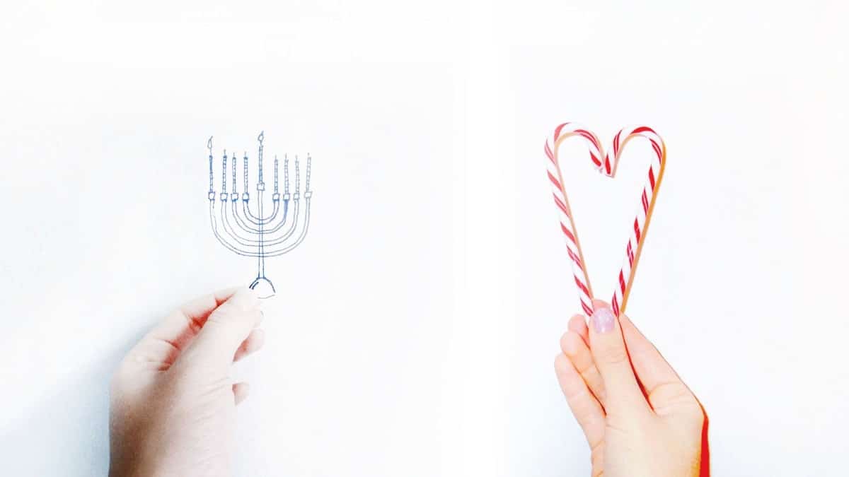 8 reasons my interfaith family celebrates Hanukkah + Christmas together