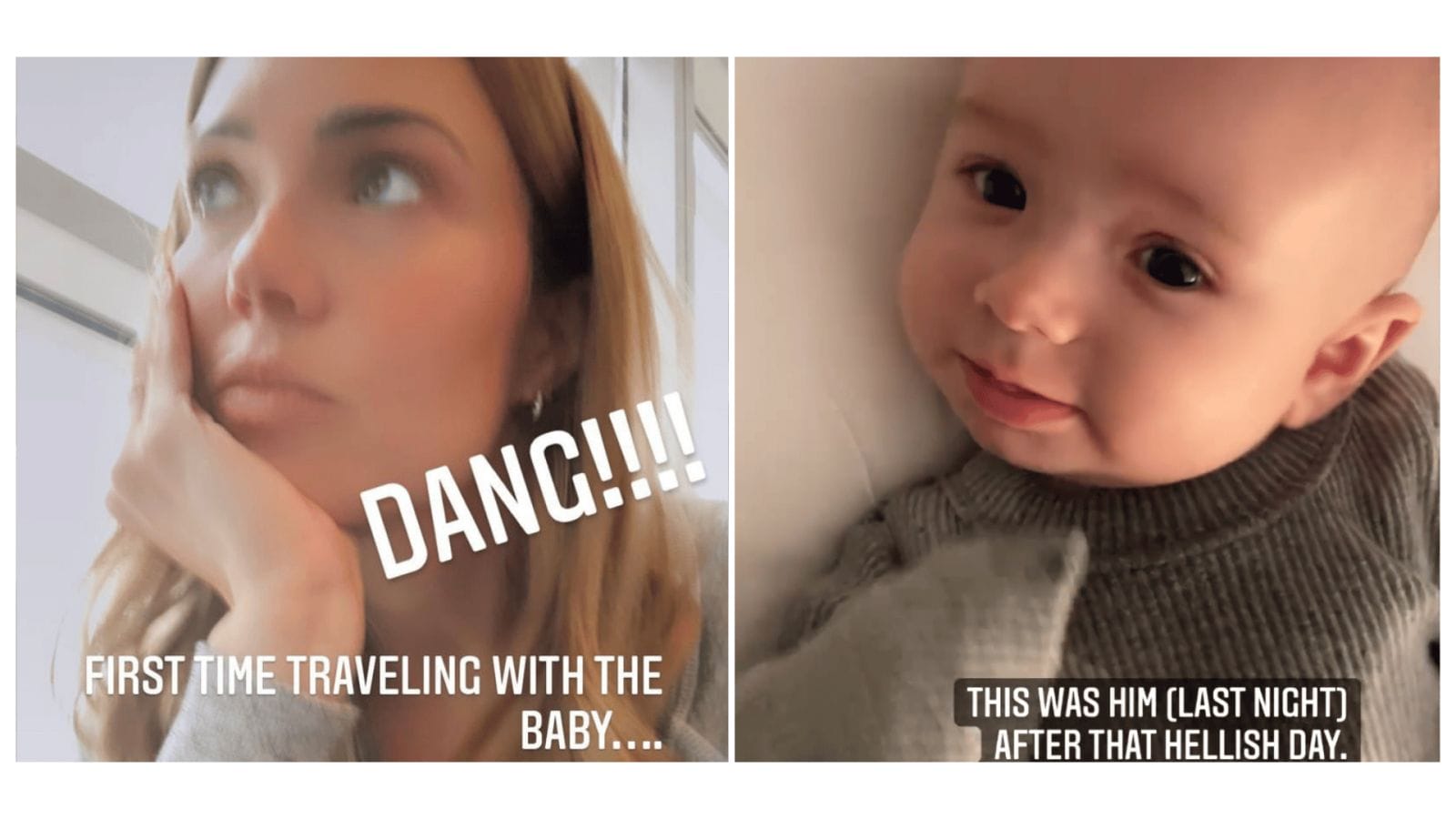 Mandy Moore is experiencing every mom’s nightmare while traveling with her baby for the first time
