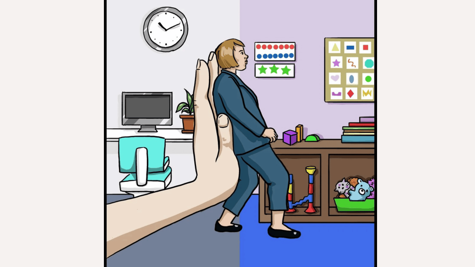 This artist nails the frustration mothers are feeling for how the pandemic has impacted women