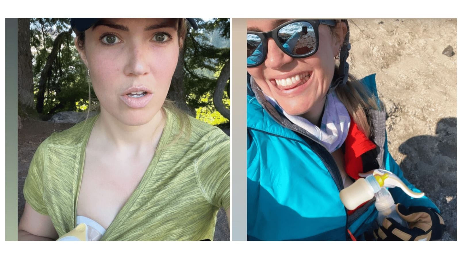 Mandy Moore pumps breastmilk on top of an active volcano, no biggie