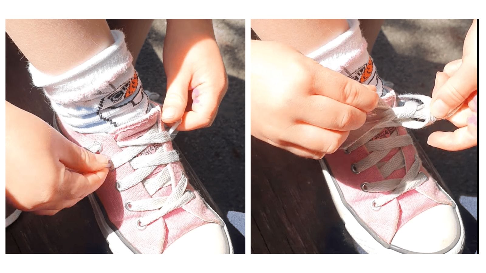 6-year-old demonstrates the ‘easy way’ to tie shoes in genius viral video