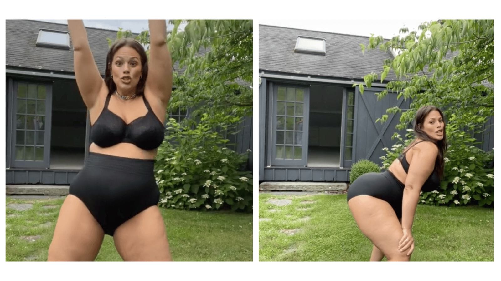 Pregnant Ashley Graham dancing in her underwear is the body-positive inspo we need