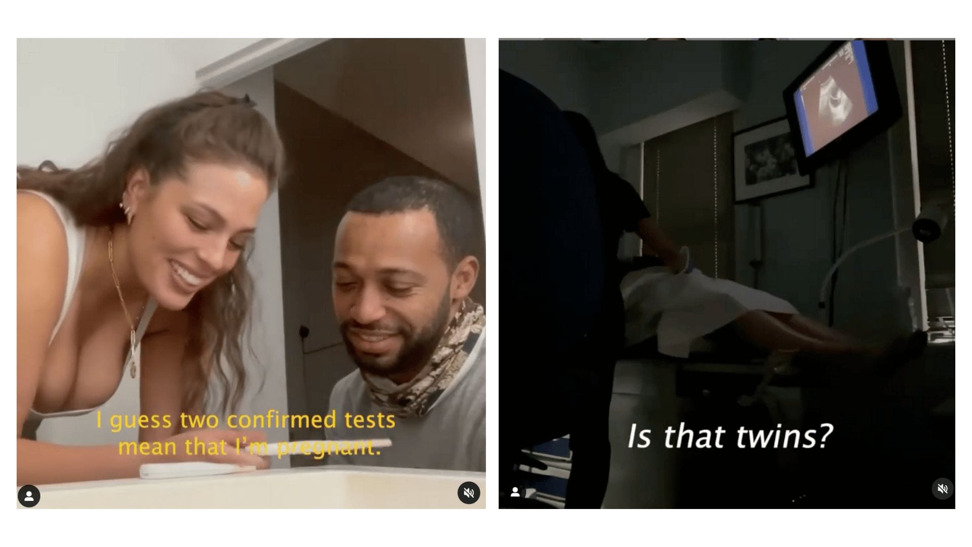 Ashley Graham reveals she’s expecting twins!