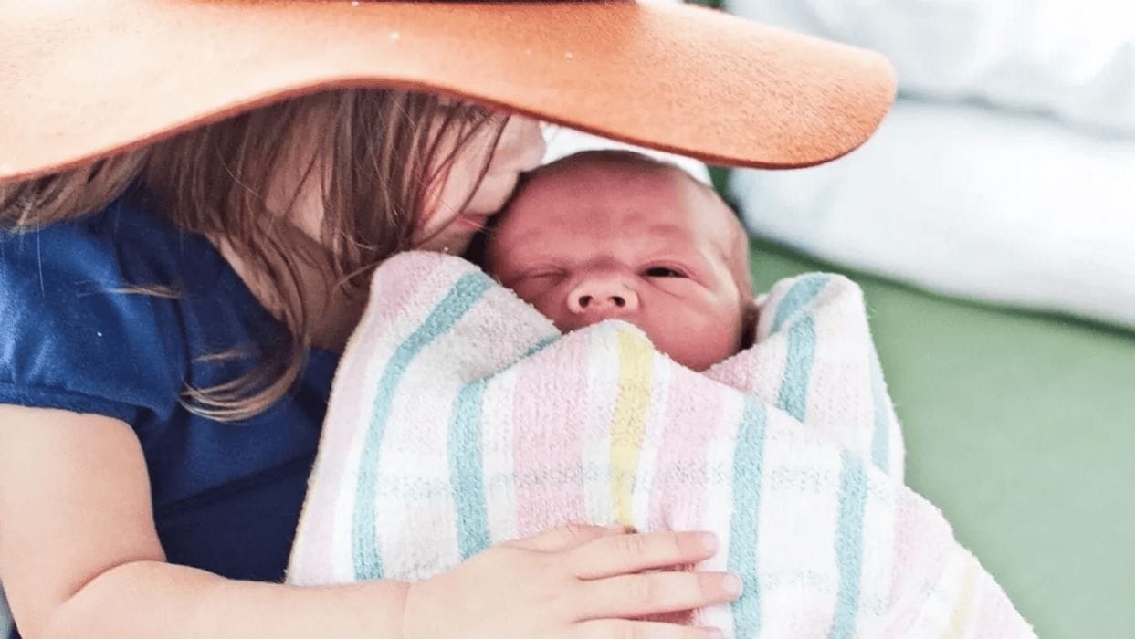 Two weeks with 2 kids: 8 things I’ve learned about having a second child toddler girl and baby sibling