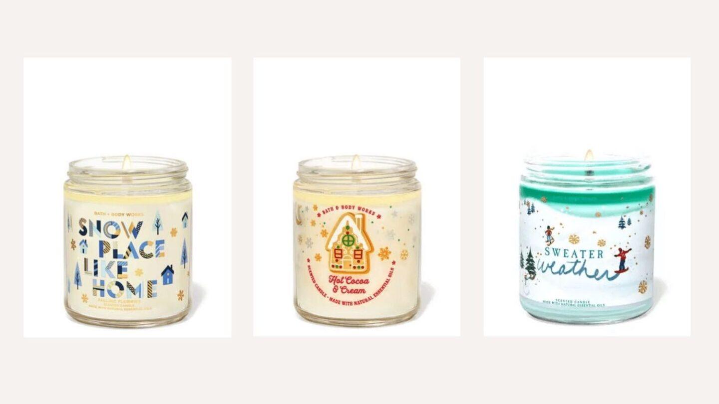 Here are Bath & Body Works’s 2021 Christmas Candle scents—and what they smell like bath-and-body-candle-hero-image
