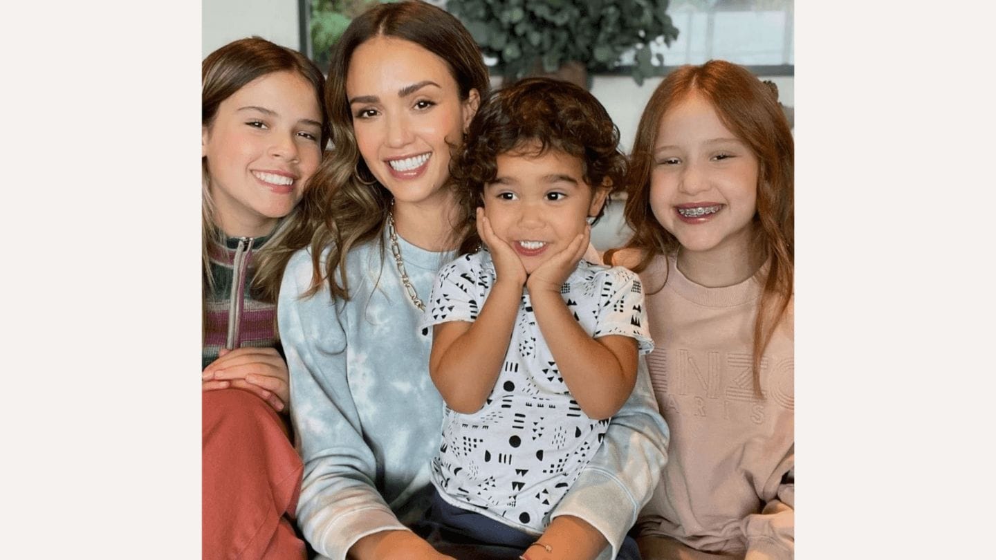 Jessica Alba’s parenting advice on unhelpful mom friends, kids and technology, and milestone angst picture-with-jessica-alba-and-her-children