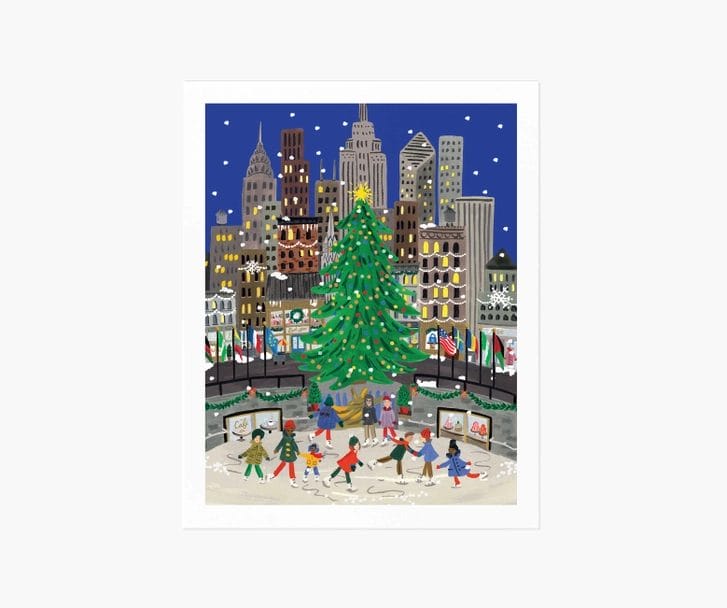 Rifle Paper Co. Holiday on Ice Print