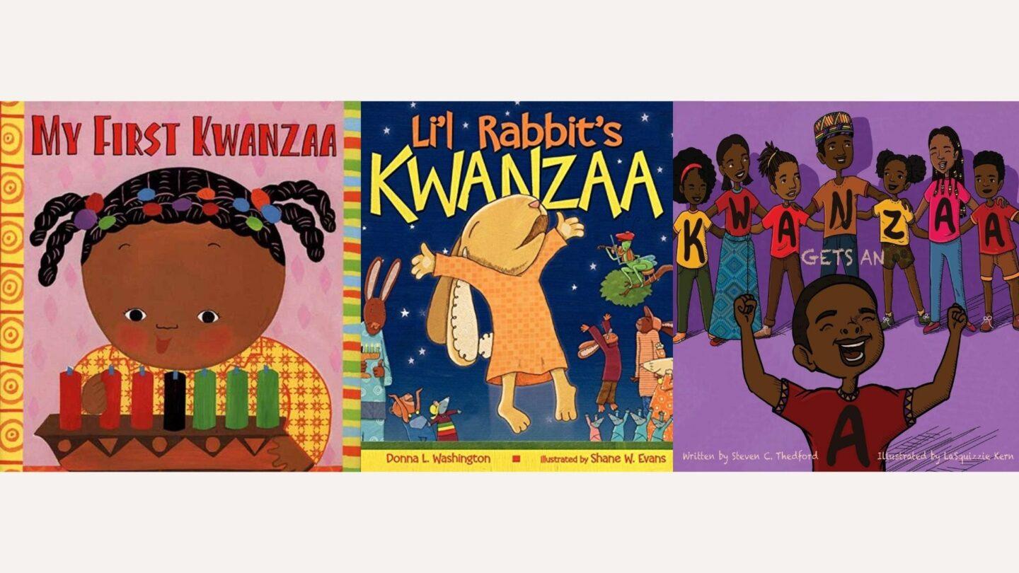 9 Kwanzaa books that are perfect to help young kids learn & celebrate kwanzaa books collage- kwanzaa books for kids
