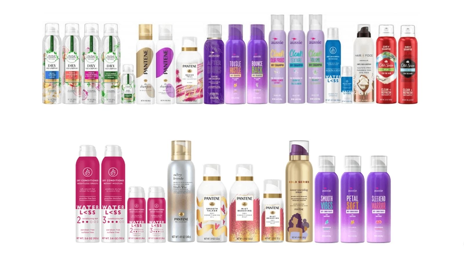 Dozens of dry shampoos have been recalled—here’s what you need to know lineup of proctor & gamble dry shampooslineup of proctor & gamble dry shampoos