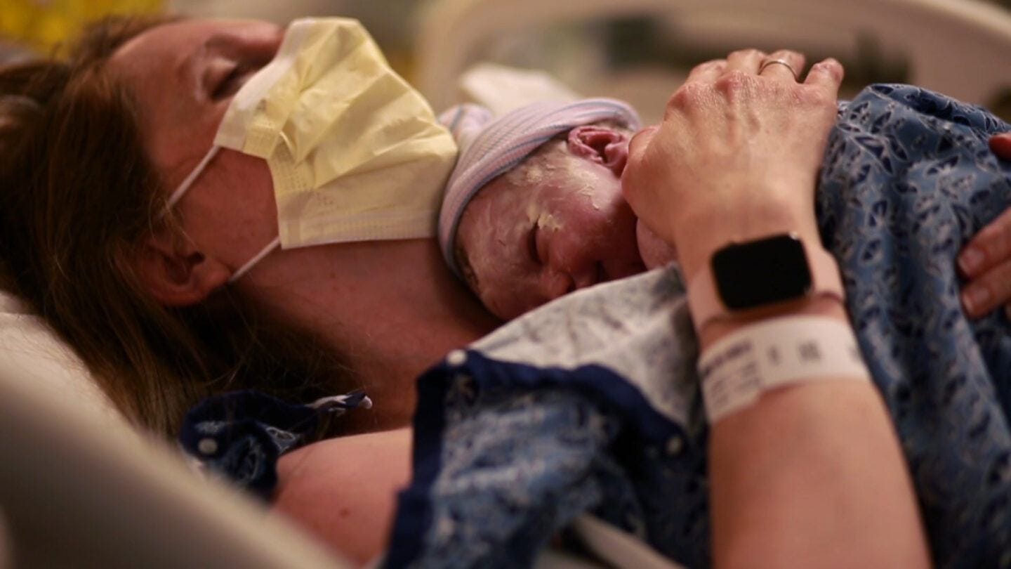 This is birth: A hospital birth during a pandemic