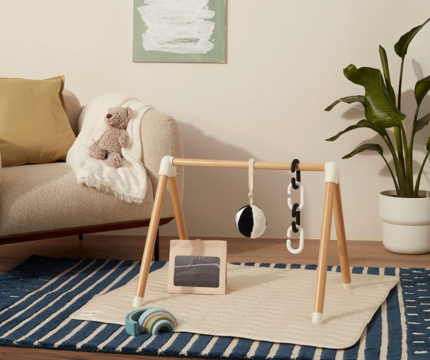 The stylish baby play gym you won’t mind leaving out 24/7 lalo the play gym