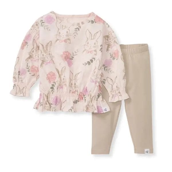 Burts Bees Baby Bunny Floral Organic Cotton Set - Motherly