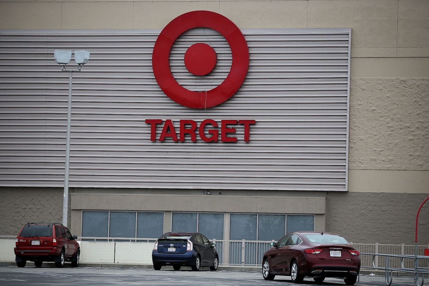 Calling all Target moms—you’ll be able to get curbside Starbucks soon! Target store exterior
