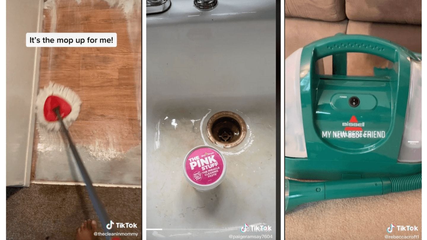 #CleanTok hive assemble! These are the 9 most popular TikTok products for spring cleaning Viral TikTok Cleaning Products For Spring Cleaning