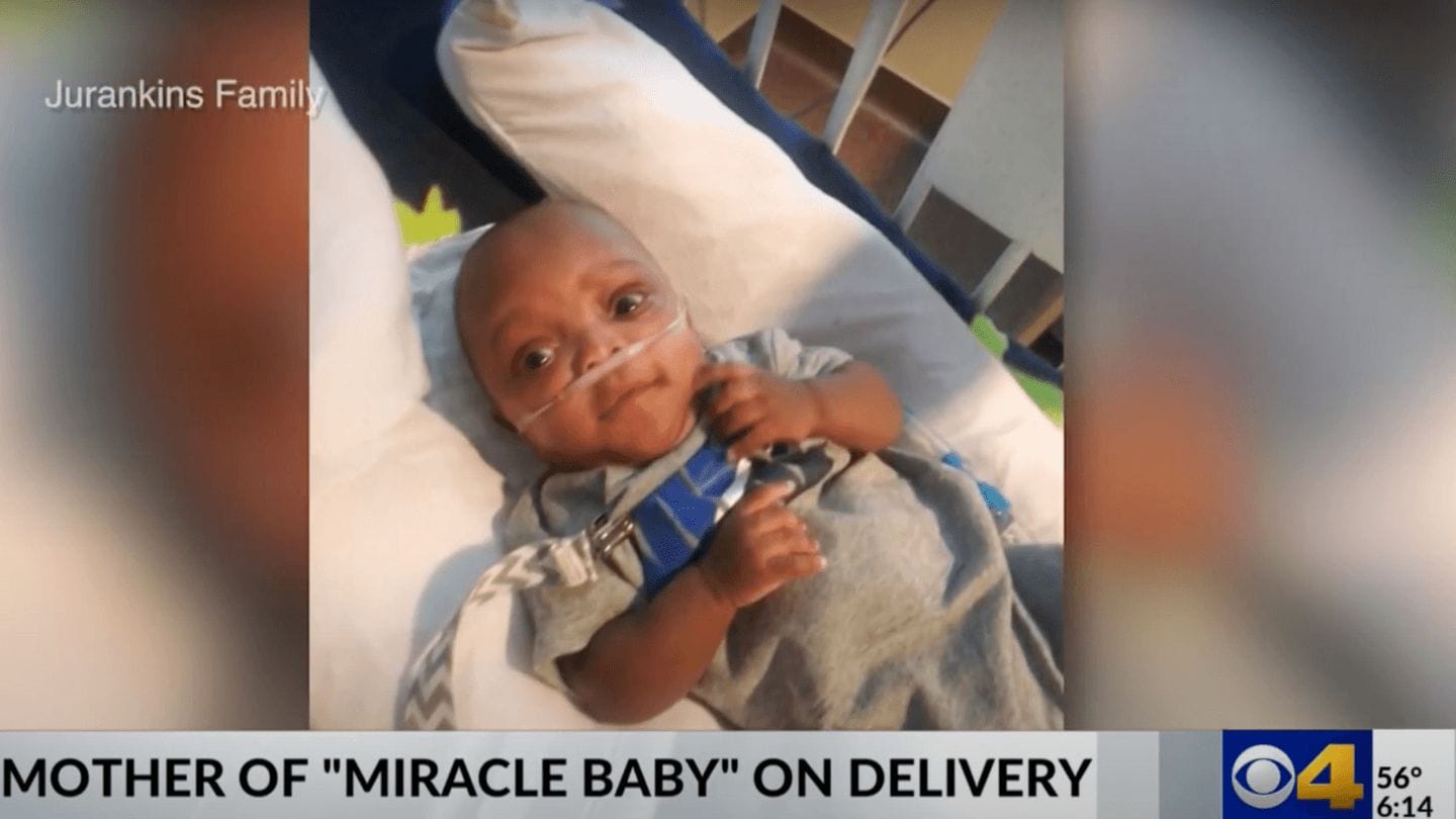 Premature baby finally gets to go home after spending 460 days in the NICU Premature Baby in hospital