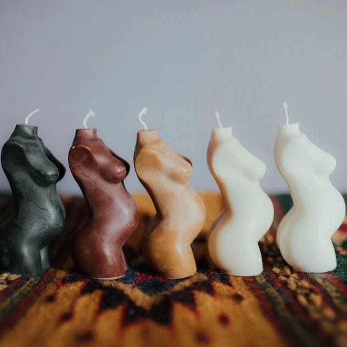 Demeter Goddess Candle