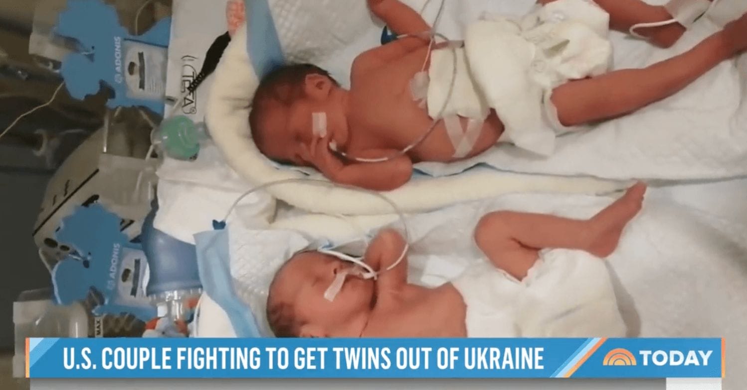U.S. Army rescue team evacuates premature twins from Ukraine to reunite with American parents Ukraine babies in NICU