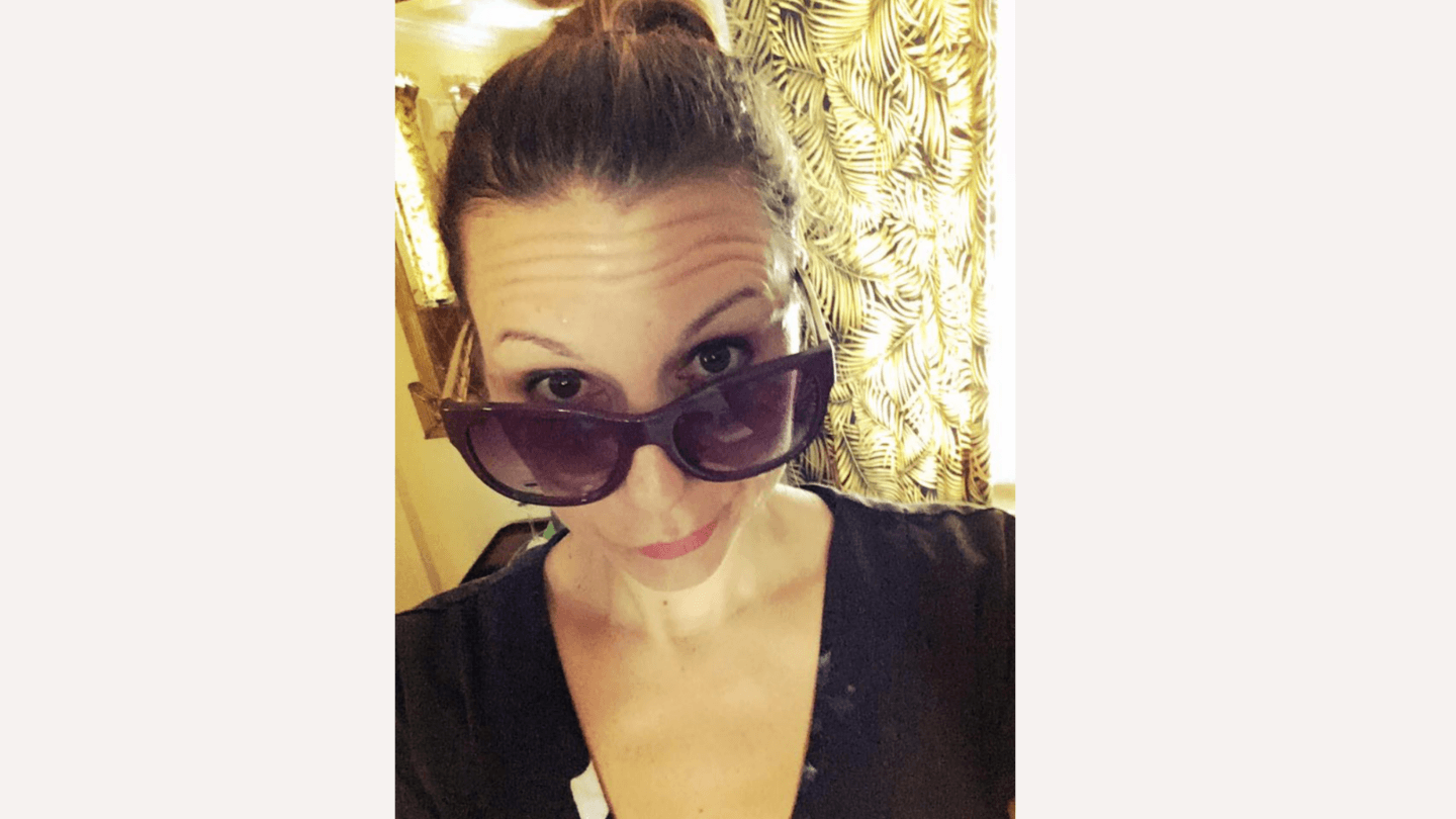 I’m a mom who looks her age—when did that become something to be ashamed of? women aging: woman wearing sunglasses