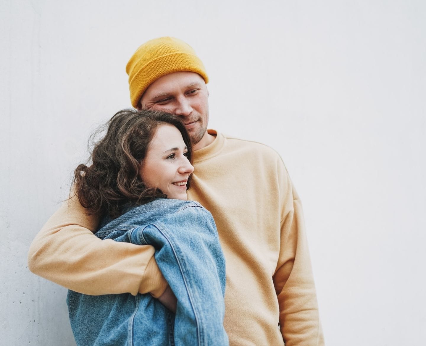 From a husband’s perspective: My love, I see you happy couple hugging