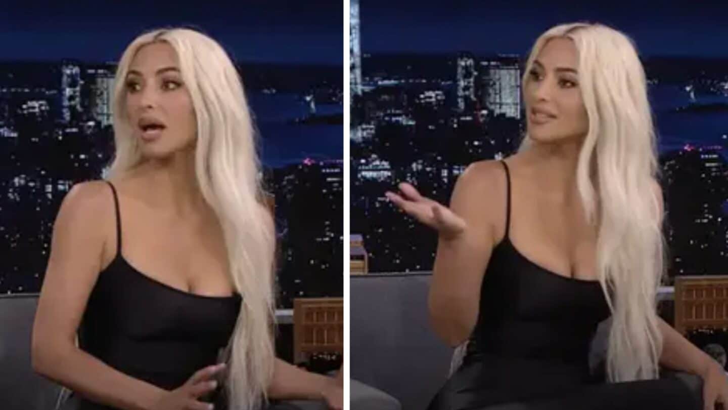 Kim Kardashian hilariously scolds her sons during interview with Jimmy Fallon Kim Kardashian on Jimmy Fallon