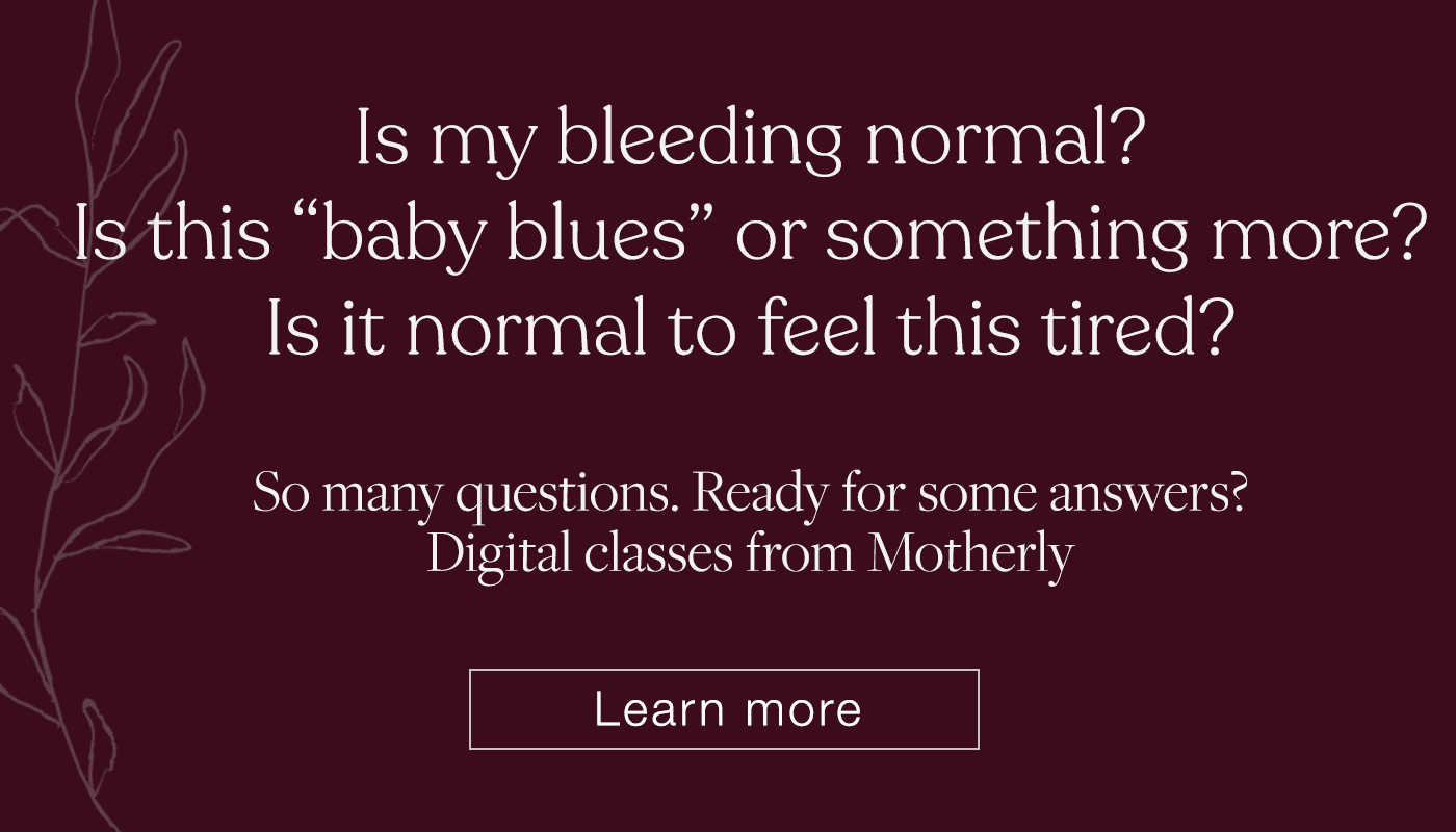 class insertion postpartum - Motherly