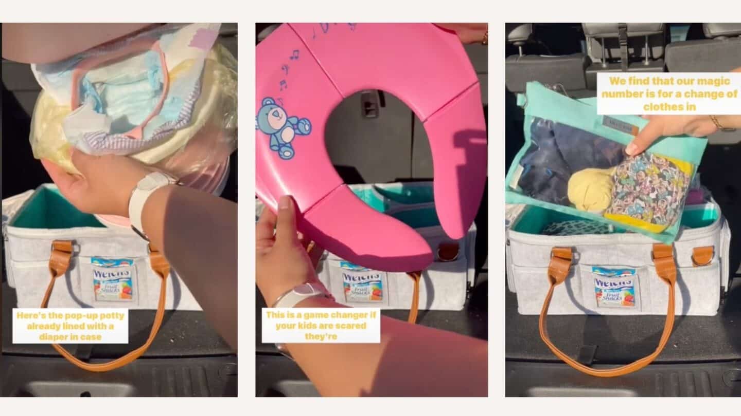 This TikTok ‘mobile changing station’ is a potty training game-changer TIKTOK portable potty training kit