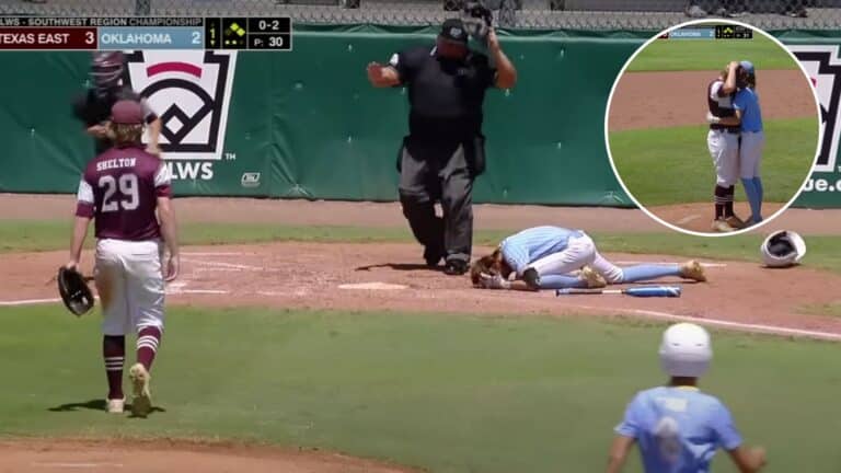 This viral Little League moment is a brilliant display of empathy and healthy masculinity little league players embrace in viral moment