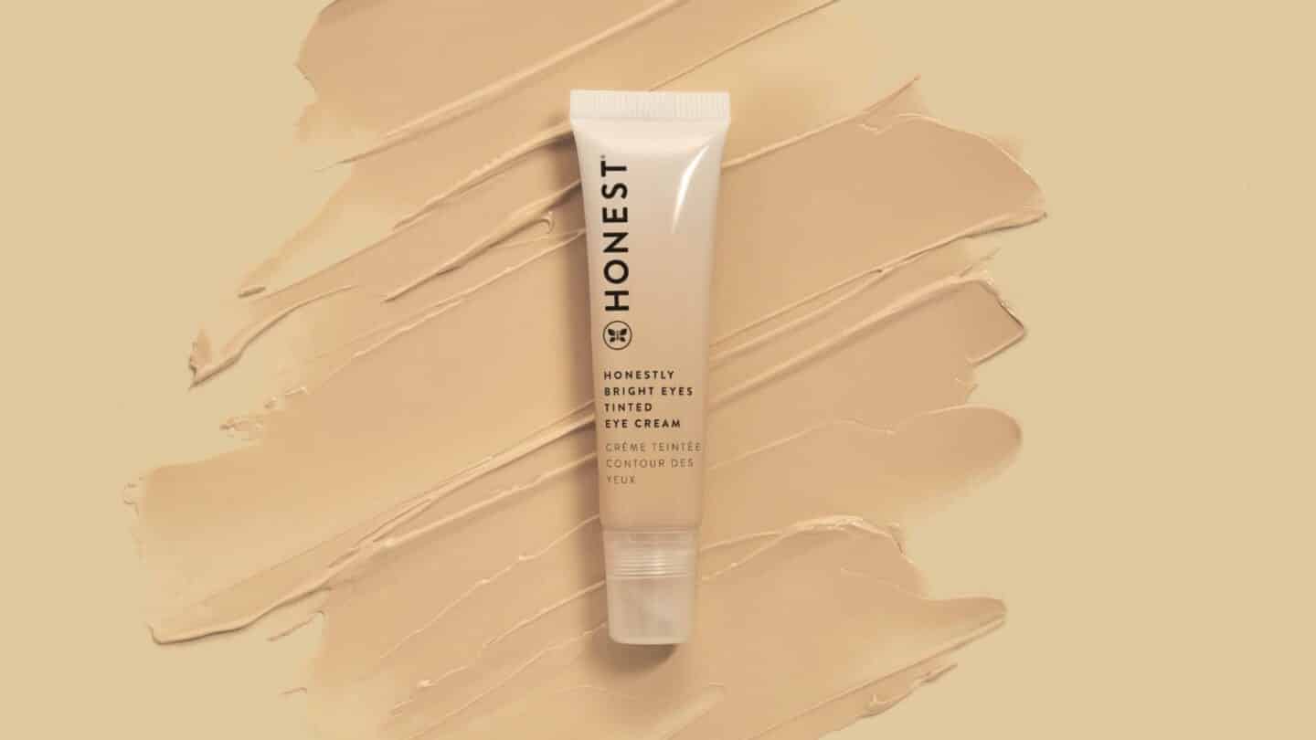 The skincare/makeup hybrid that instantly makes me look less tired Honest Honestly Bright Eyes Tinted Eye Cream for dark circles