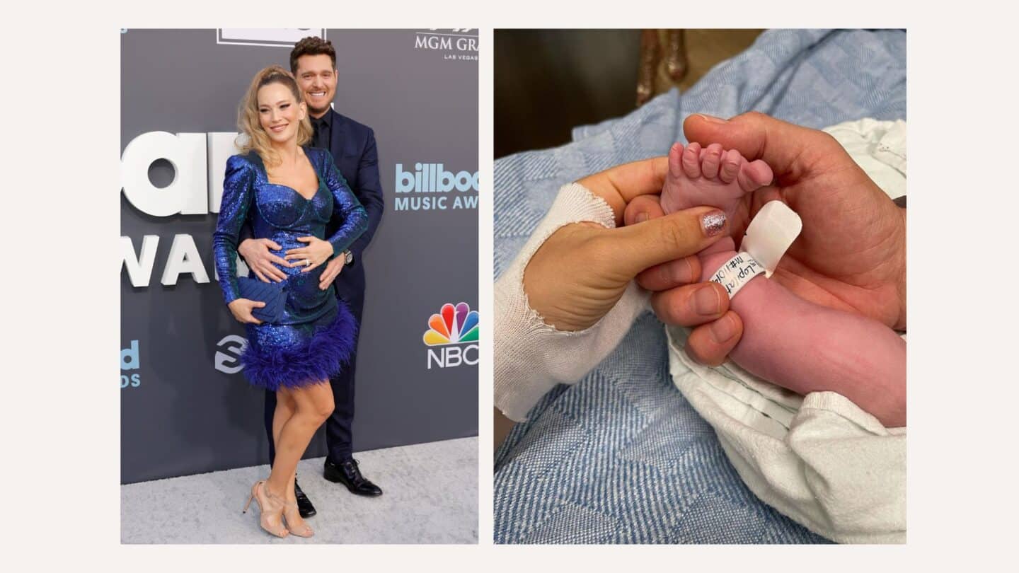 Michael Bublé welcomes his 4th child with wife Luisana—and her sweet name will make you swoon michael bublé red carpet and new baby insta