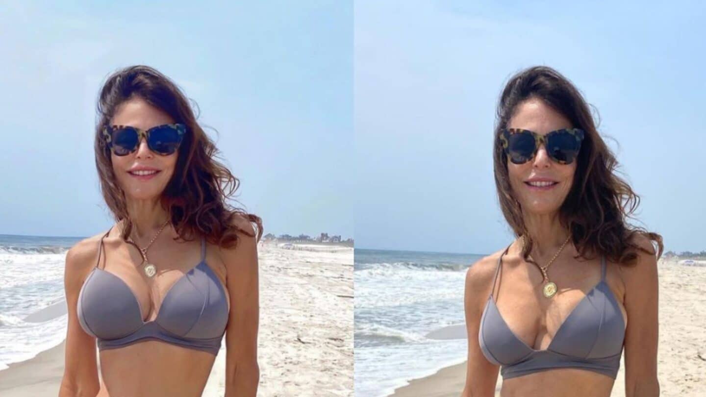 Bethenny Frankel’s before-and-after bikini photos show how deceiving filters can be Bethenny Frankel bikini photos on beach