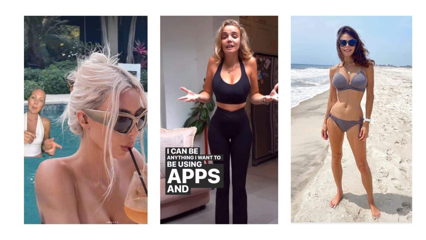 Viral Instagram posts and TikToks show how toxic photo editing apps can be Screenshots of photos with social media filters
