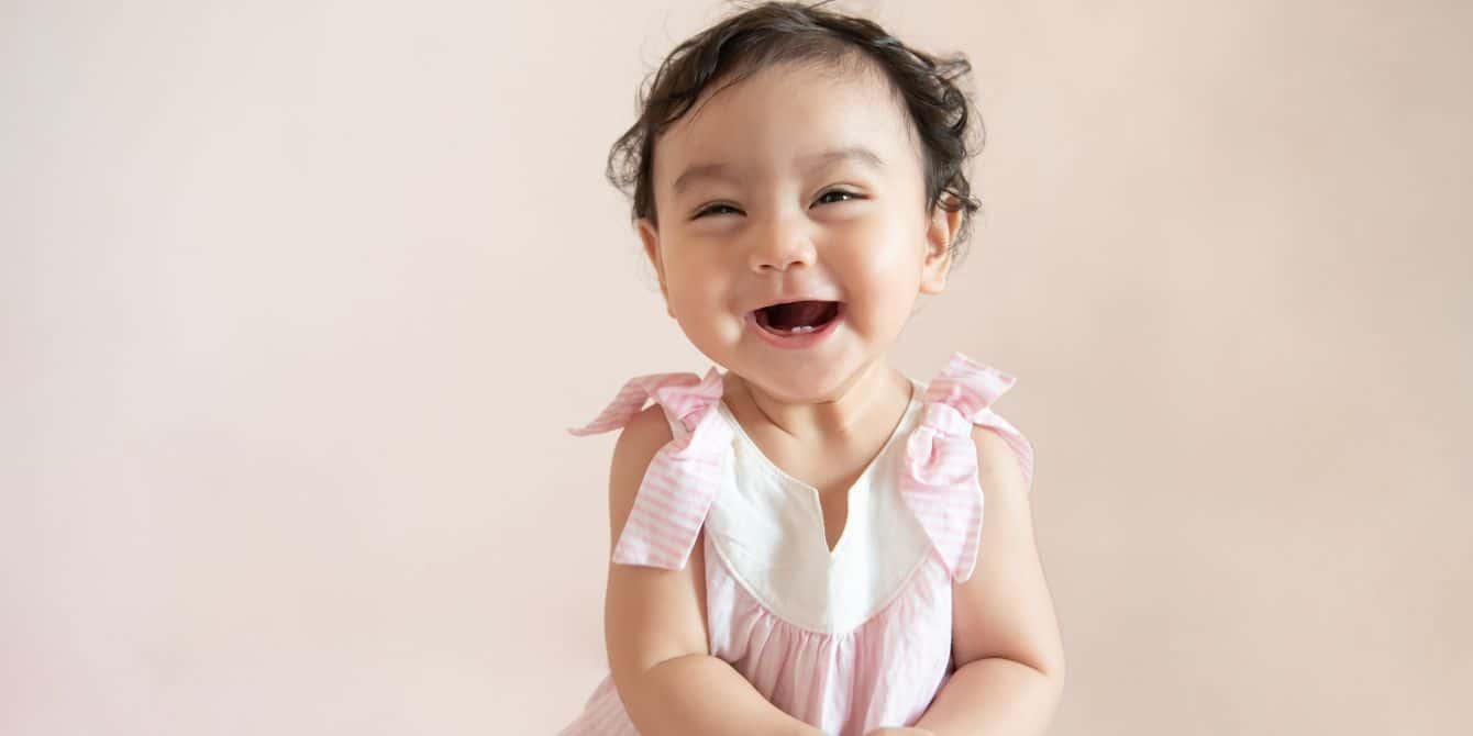 25 enchanting girl names that start with ‘T’ baby girl smiling - girl names that start with t