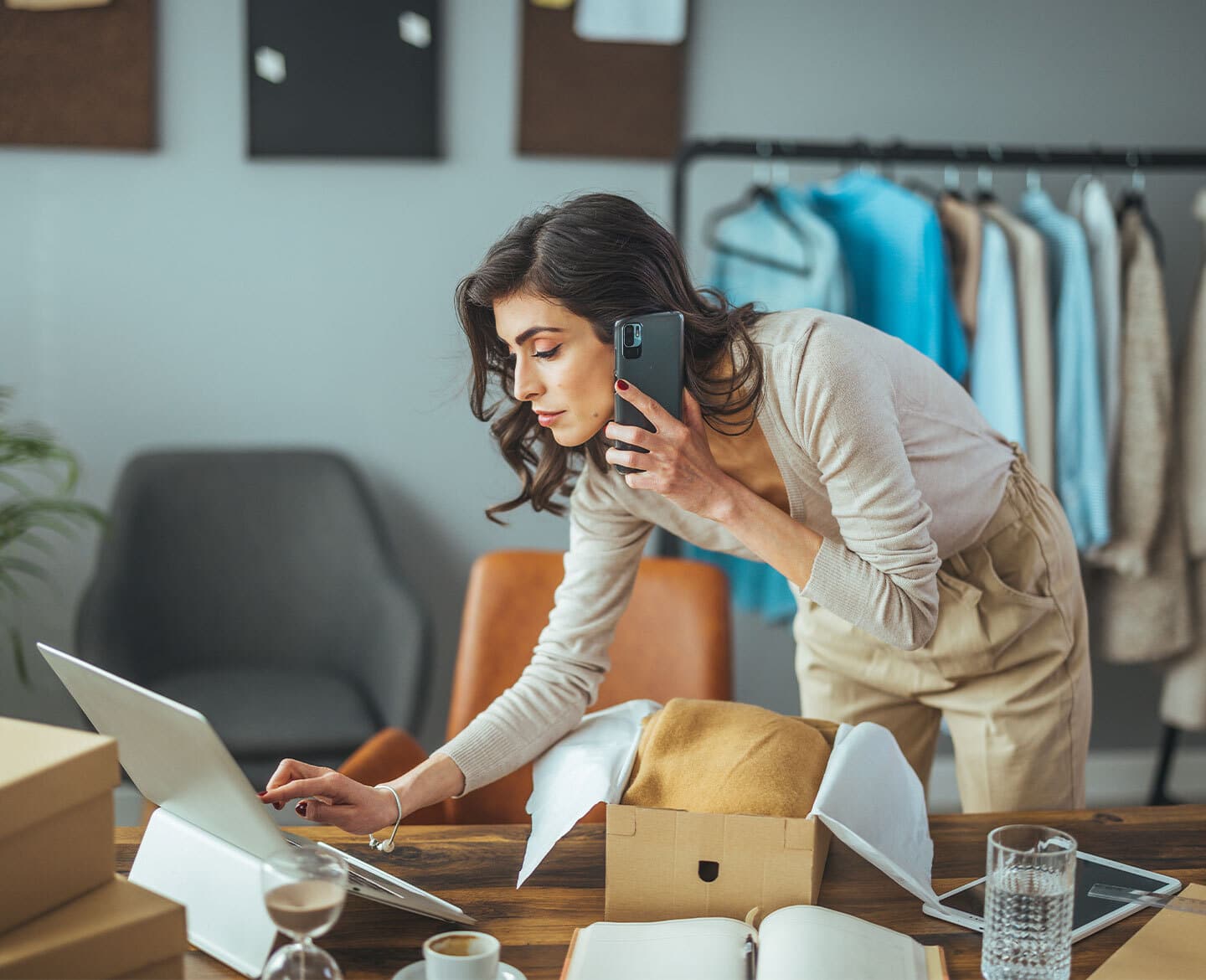 The dark truth about what really happens to your online returns woman-at-work-returning-package